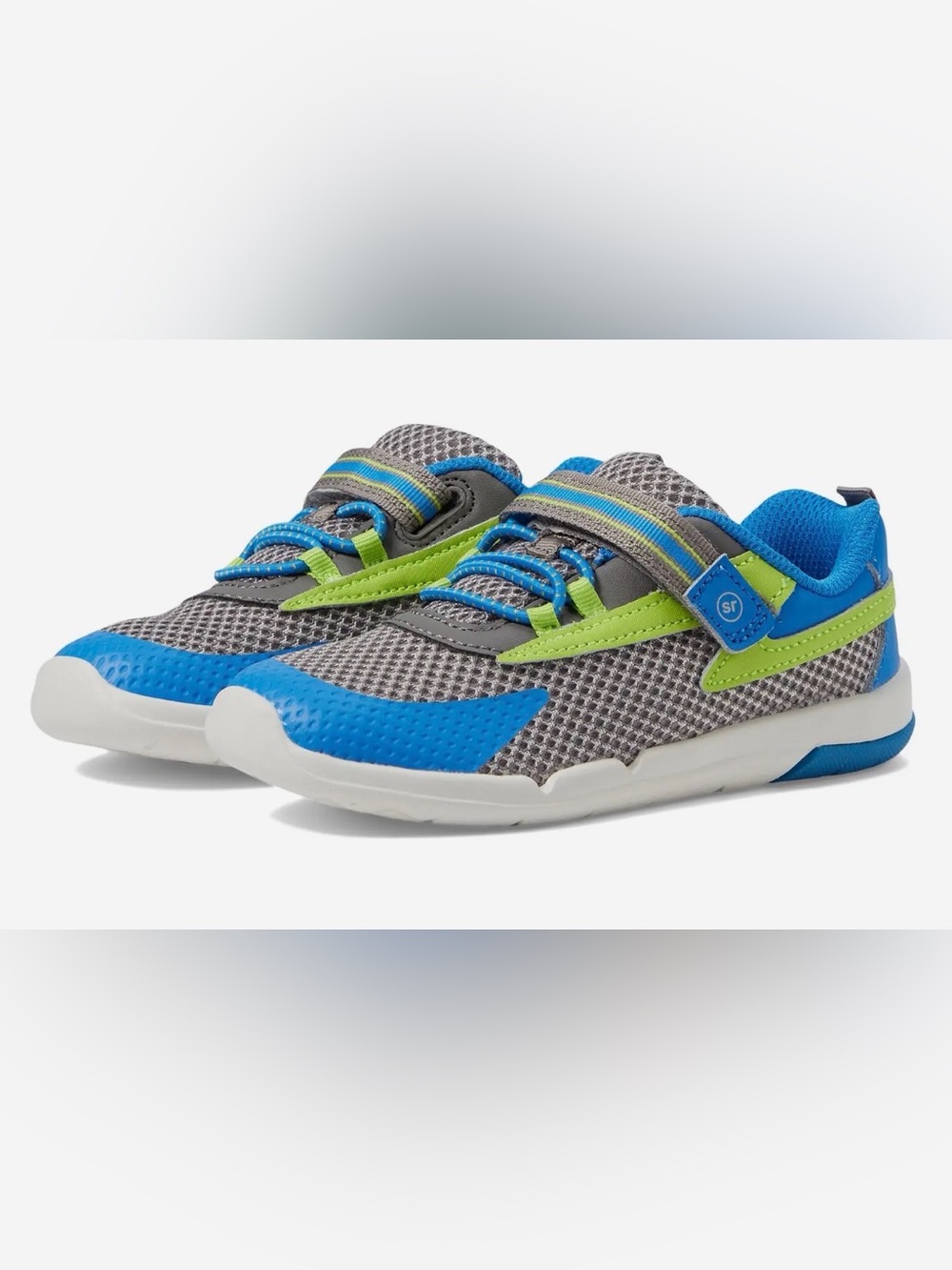 STRIDE RITE SRT Ian Toddler Sneaker in Gray Multi - 5M